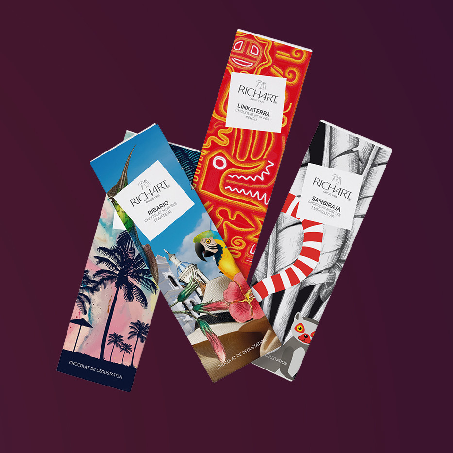  French chocolate bars