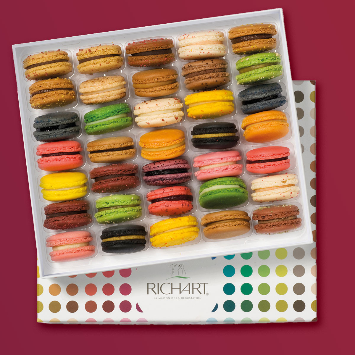 Gourmet French macarons
