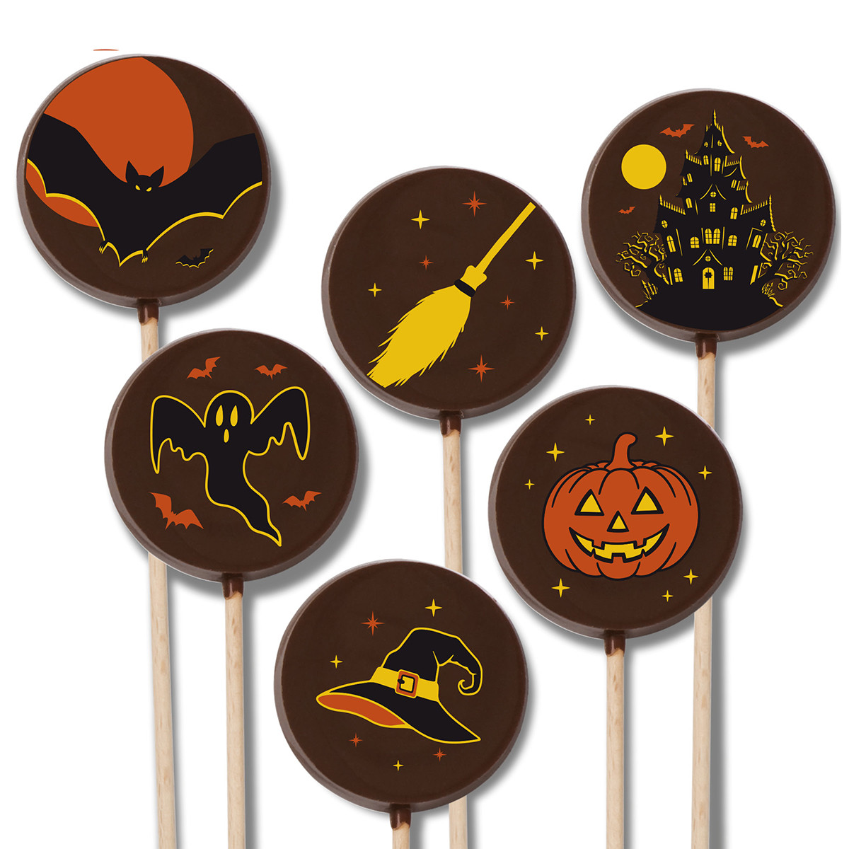 Chocolate lollipop - Halloween lollipops
