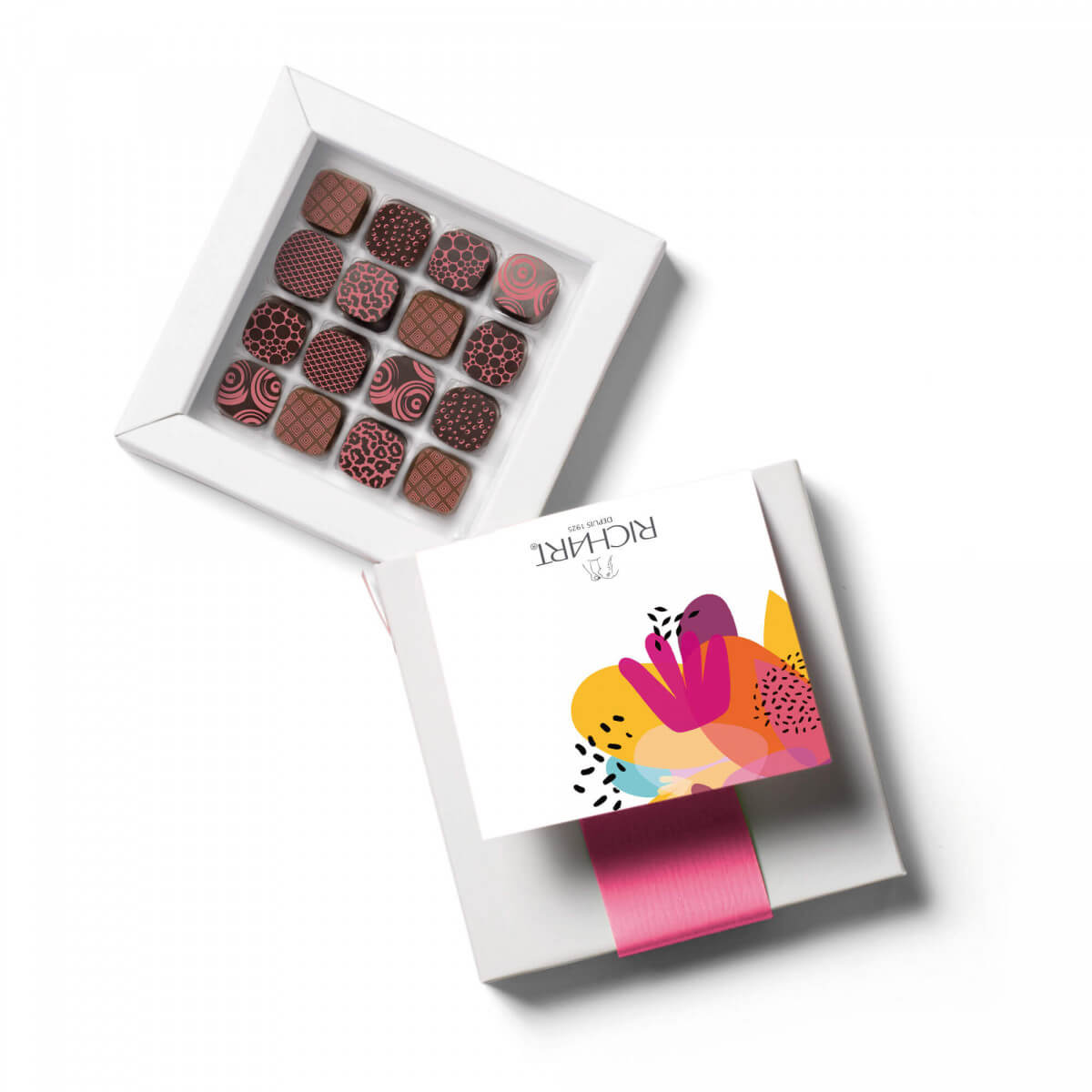 Petits RICHART “I Fruttati” - scatola 16 cioccolatini ripieni - Cioccolati RICHART