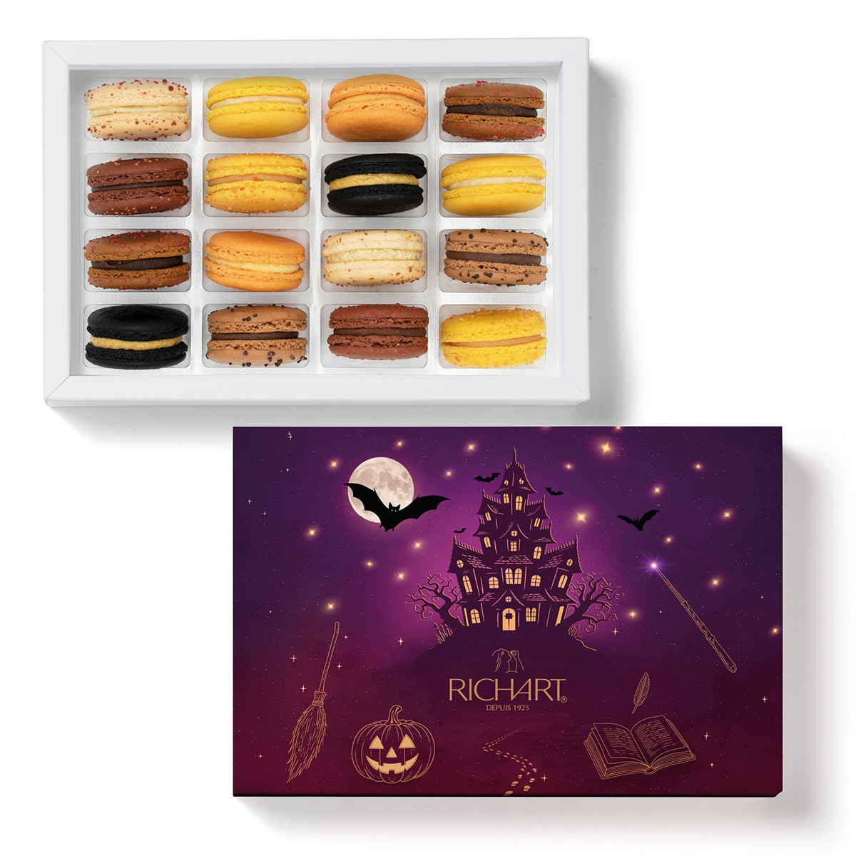 16 Macaron - Halloween Macaron
