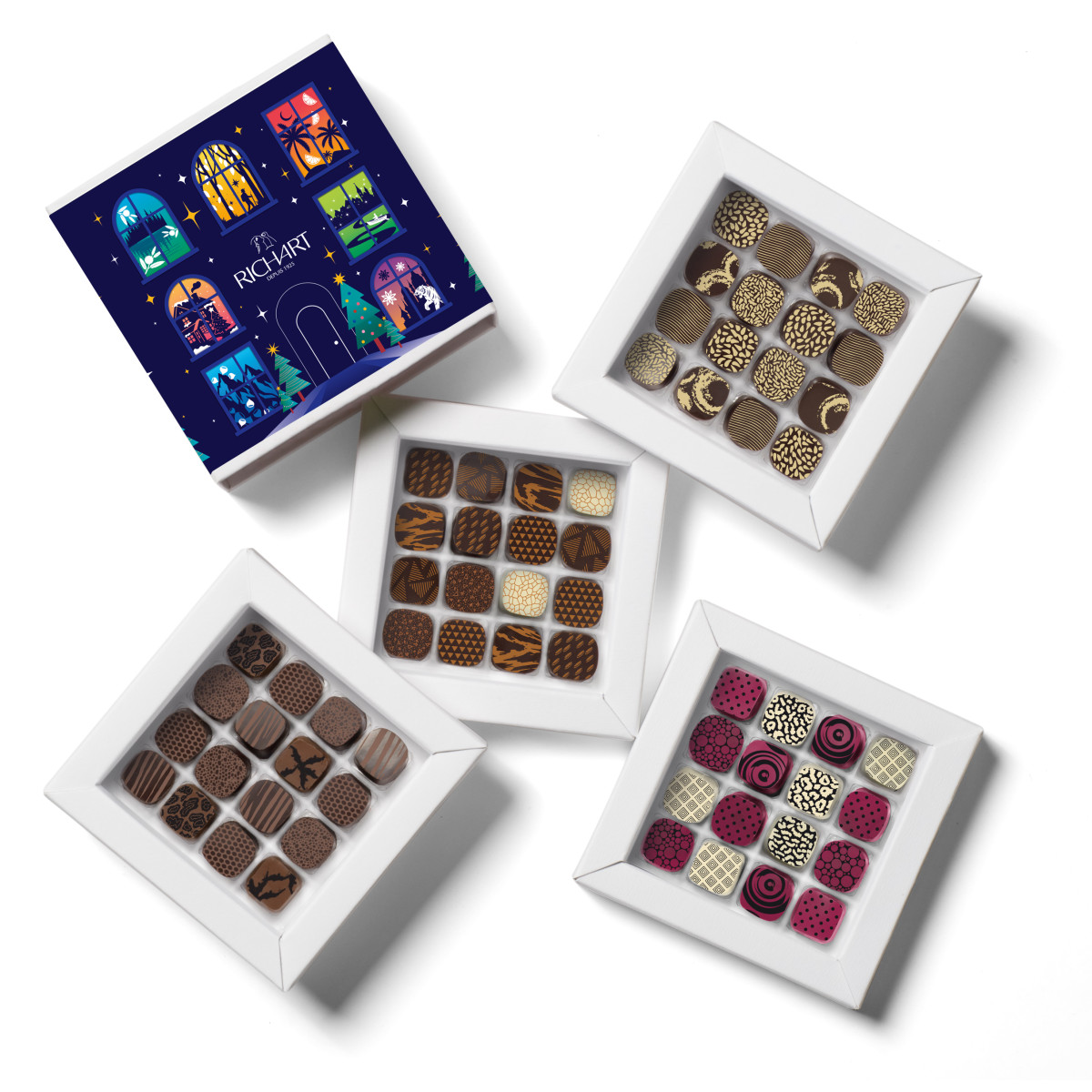 Cioccolatini delle feste - Palais des songes